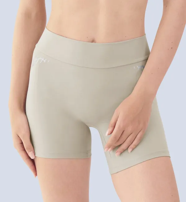 Women's High-Waist Stretch Quick-Dry Cyclist Shorts