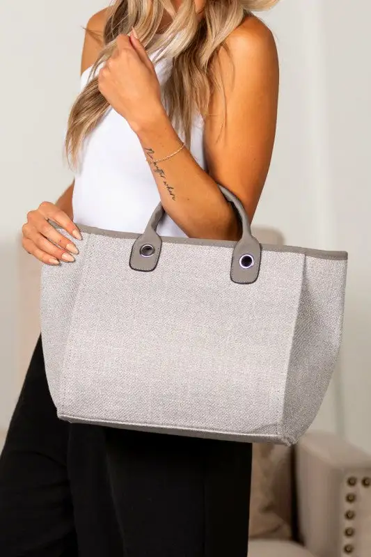 Tweed Tweed Tote Bag