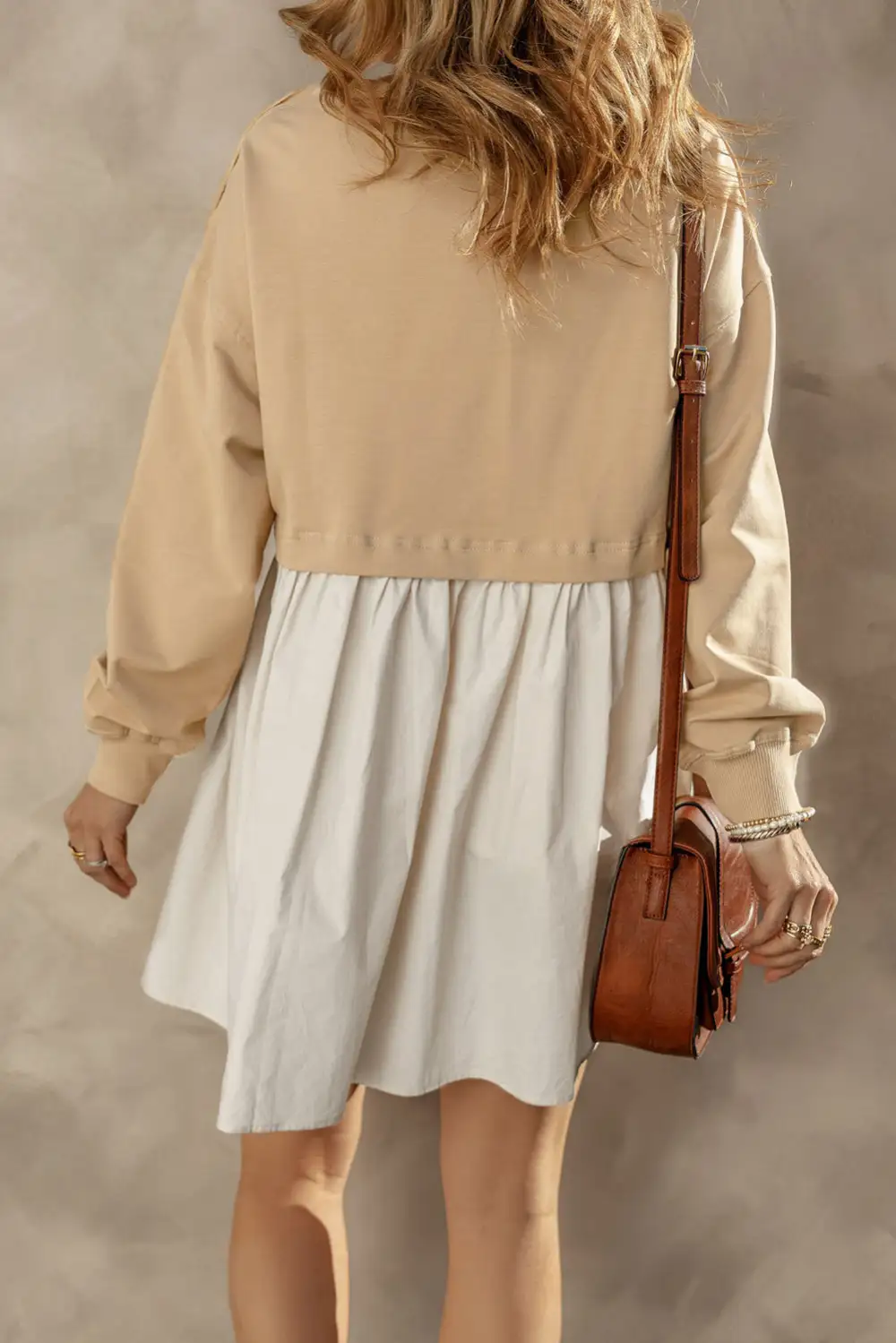 Classic Long Sleeve Mini Dress