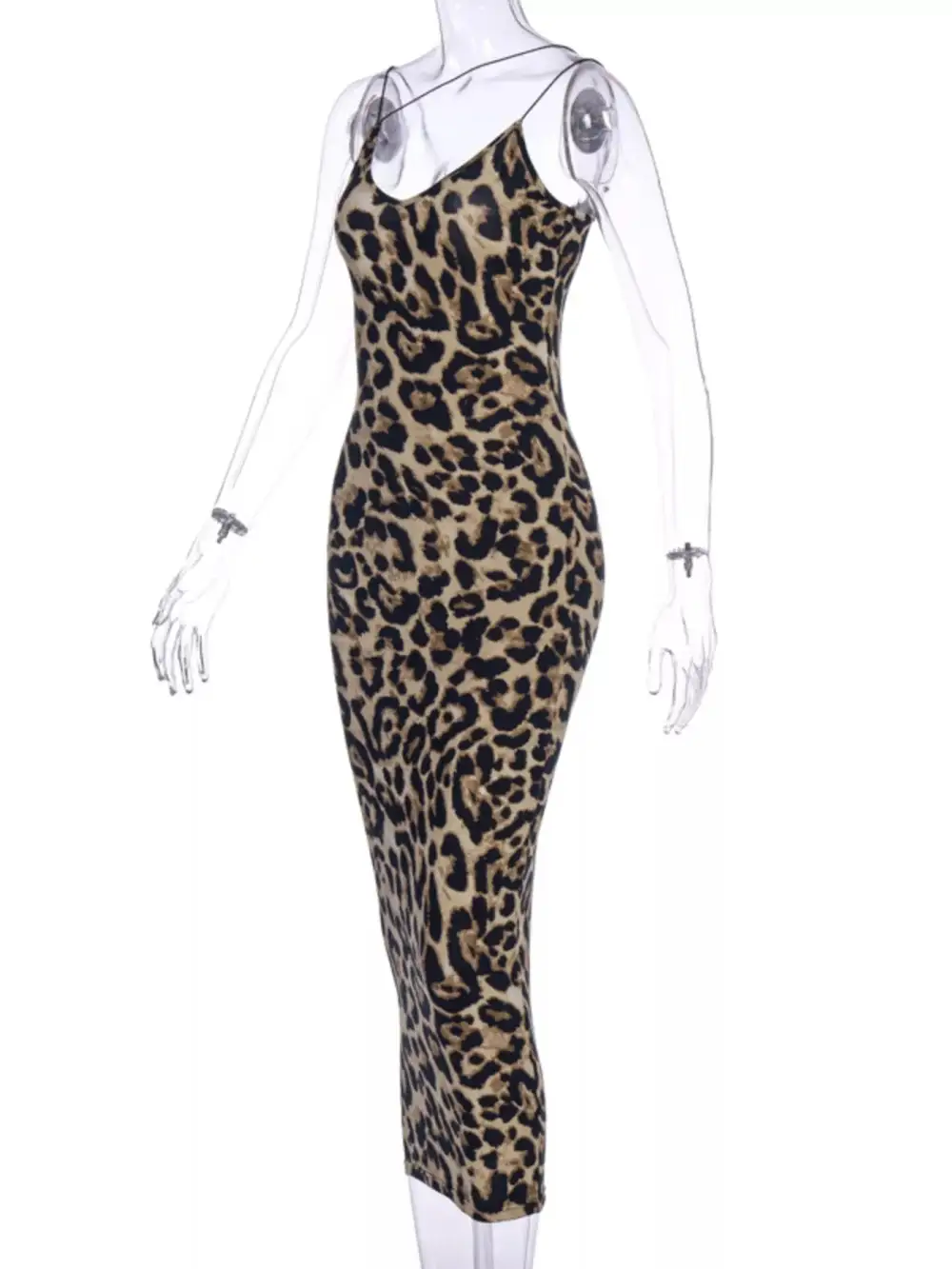 Soft Spaghetti Strap Midi Dress