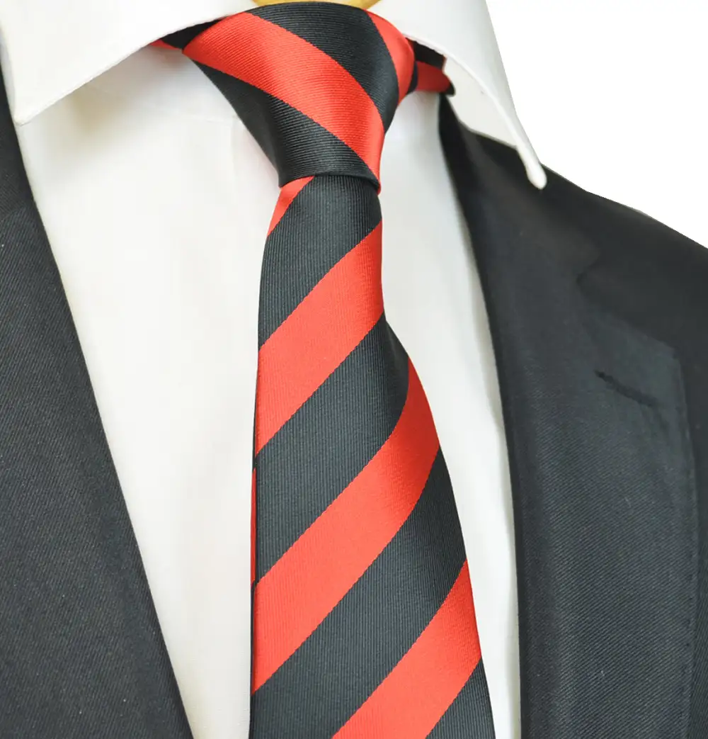 Distinctive Striped Men's Necktie