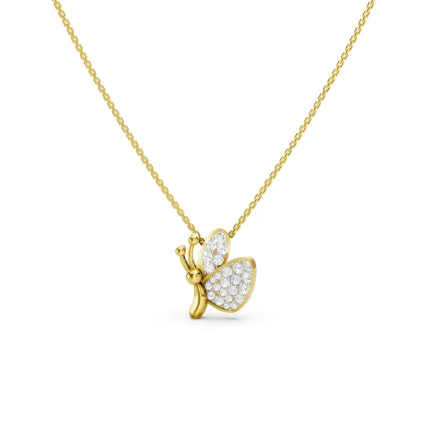 Dainty Butterfly Necklace