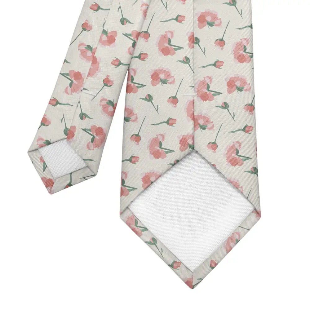 Distinctive Floral Texture Necktie