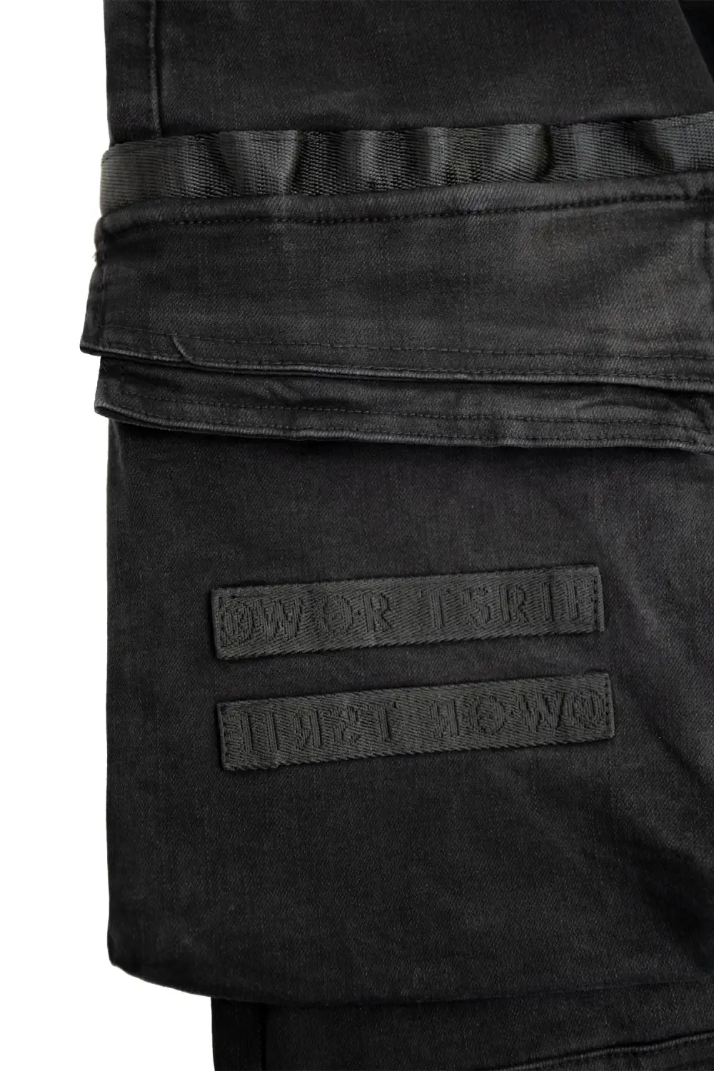 Men's Wide Fit Utility Baggy Denim Pants