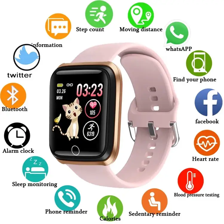 LIGE Sports Womens  Smart Watch with Fitness Tracker