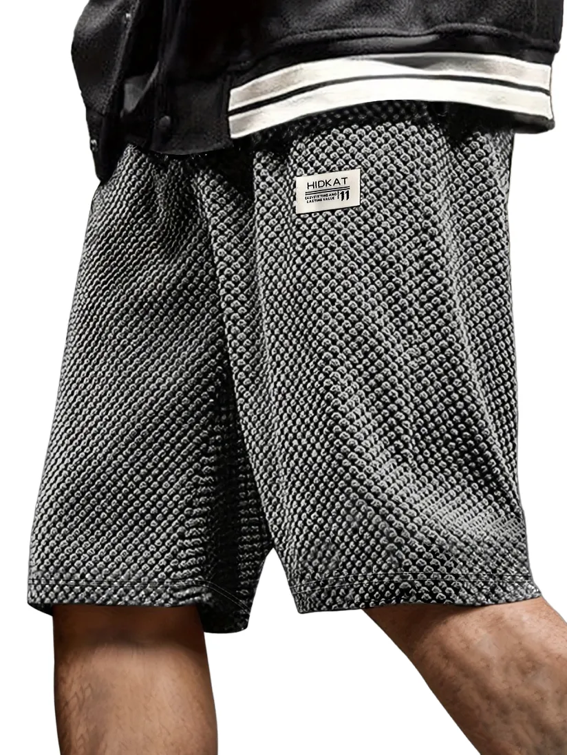 Layered Corduroy Seamed Detail Shorts