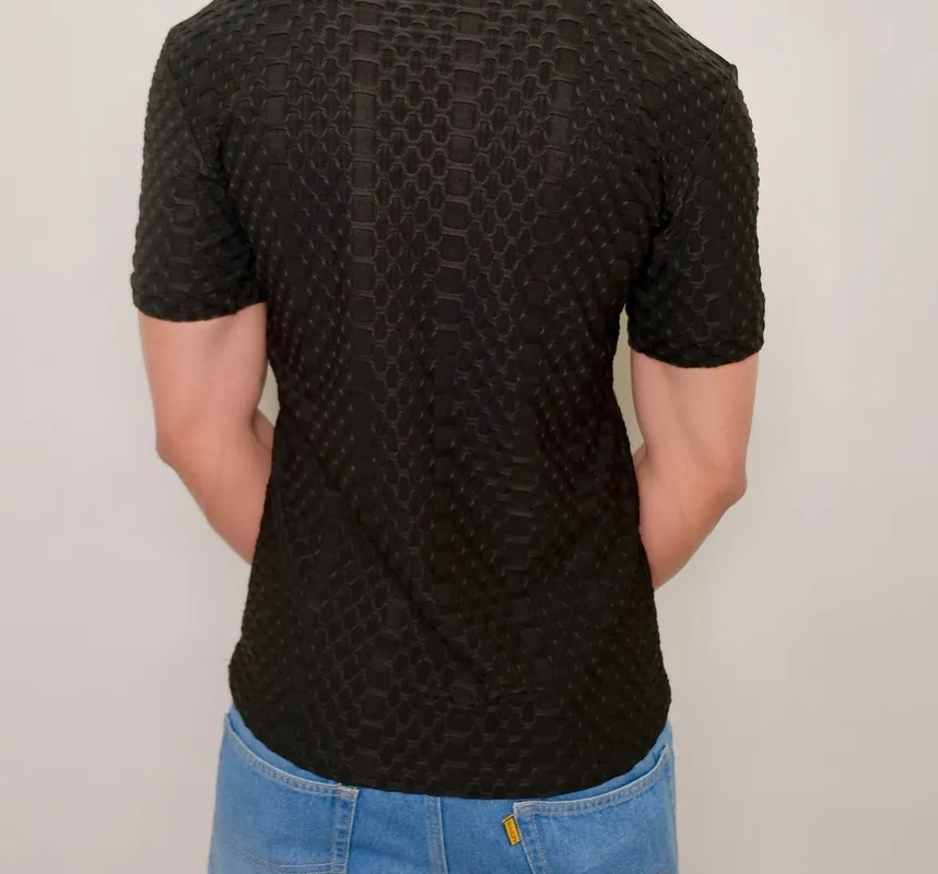 Jacquard Polo Shirt