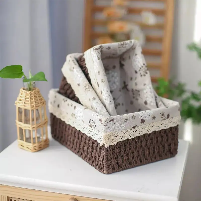 Dark Organizing Basket