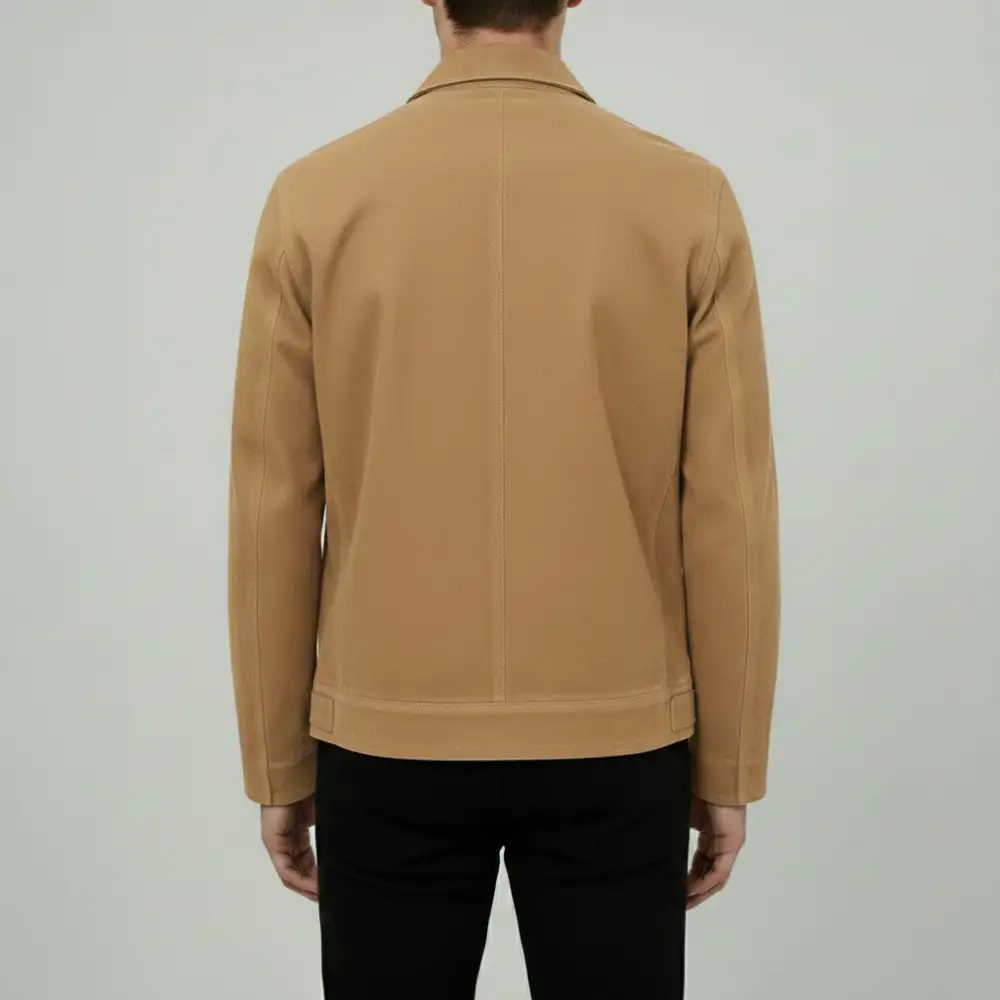 Suede Bomber Western Jacket
