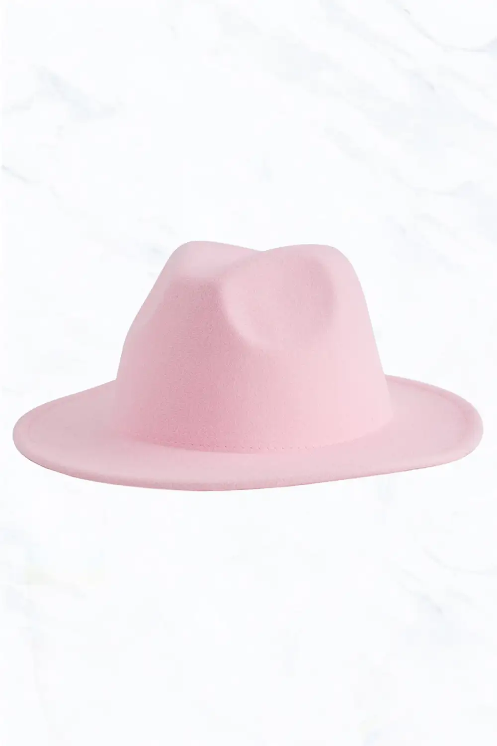 Flat Edge Felt Jazz Hat