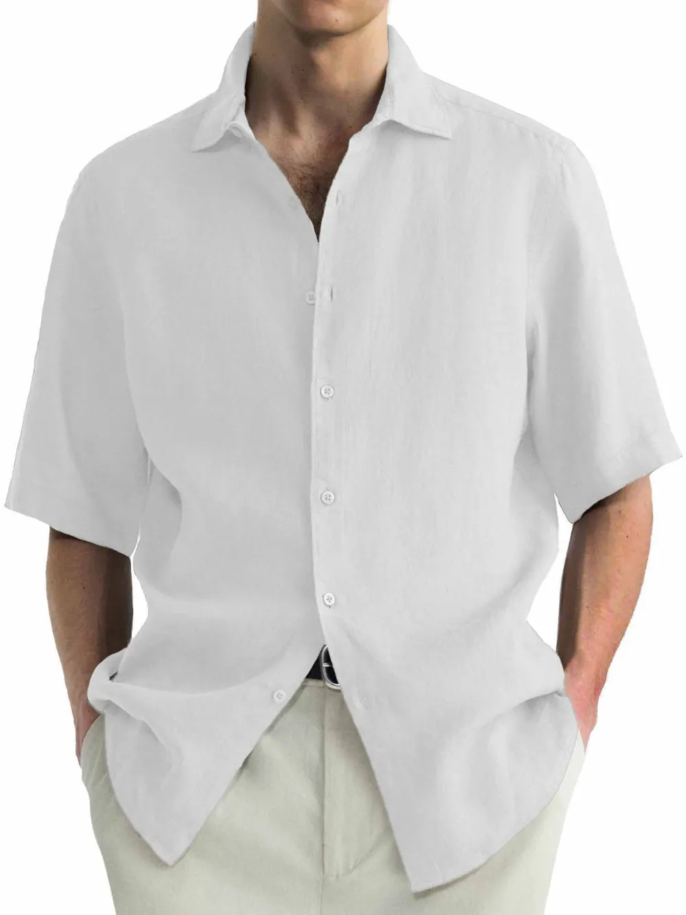 Everyday Short Sleeve Button Front Shirt