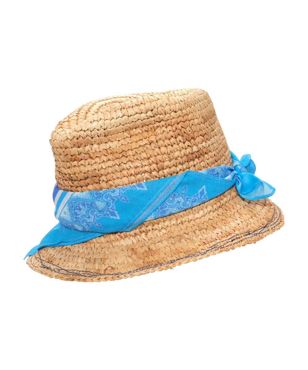 Casual Style Art Graphic Raffia Hat