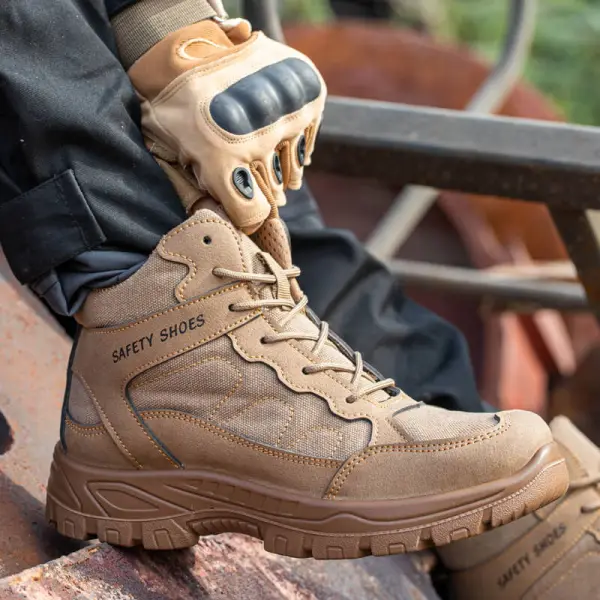 Men's Cushioned Work Boots