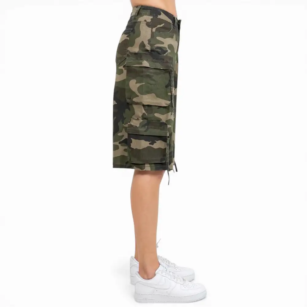 Women's Multi Pocket Camouflage Shorts