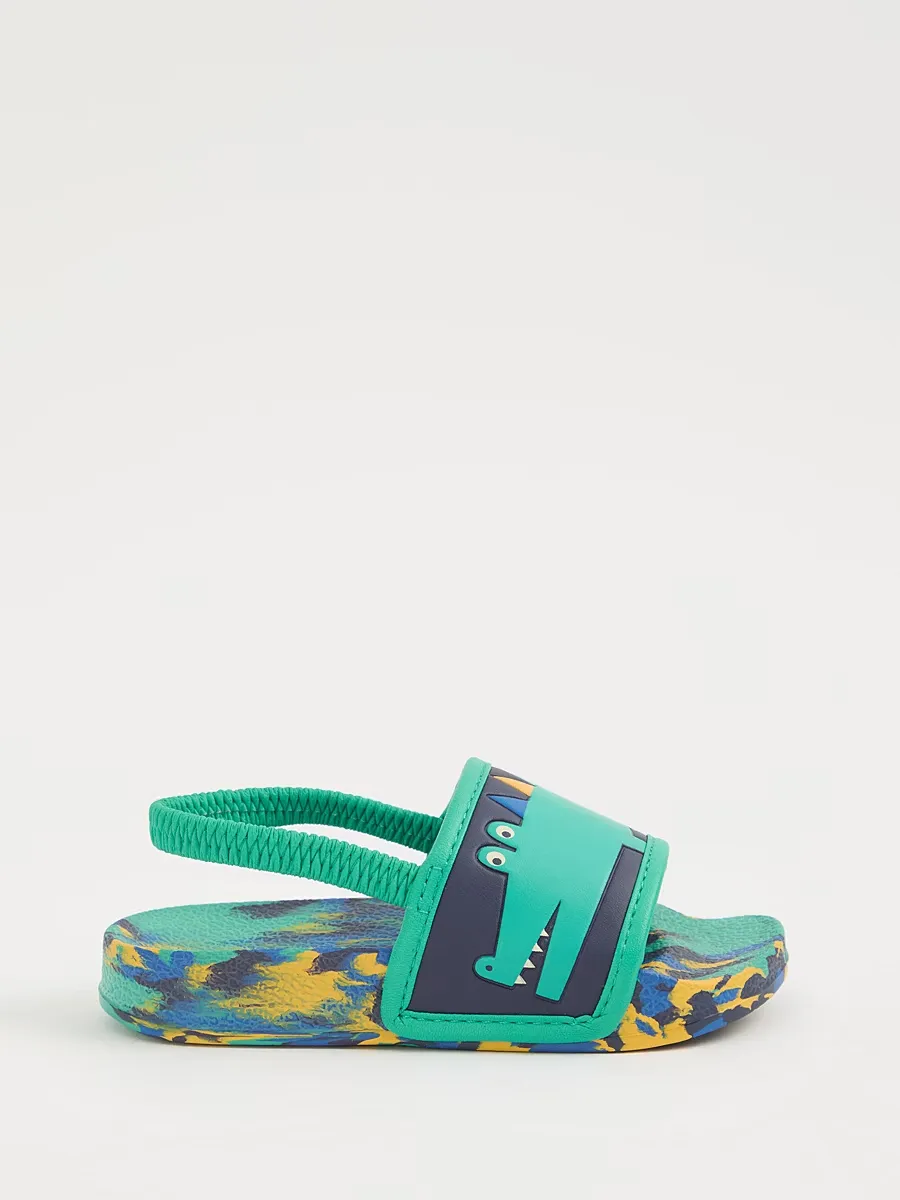 Green Crocodile Sliders