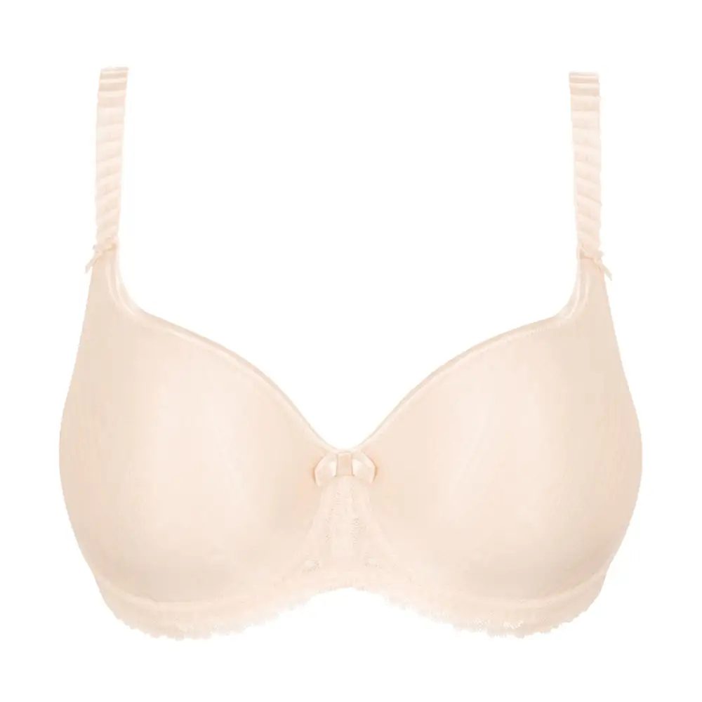 Women's Full Coverage Underwire Spacer Molded Adjustable Straps Rounded Shape Smoothing Bra