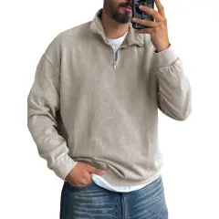 Relaxed Pullover Sweatshirt