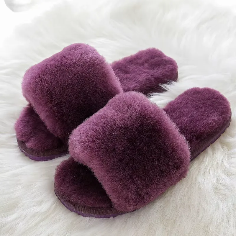 Soft Feel Plush Lined Comfort Slippers