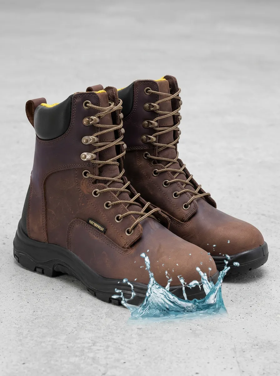Easy-Fit Casual Look Men' Waterproof Work Boots