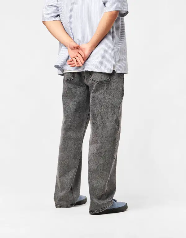 Casual Baggy Five Pocket Denim Jeans