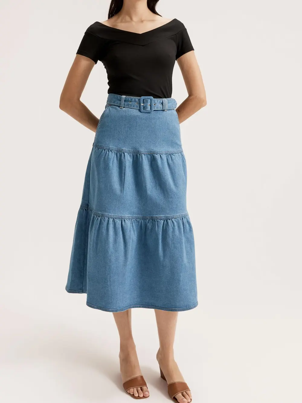 Odelia Cap Sleeve Top