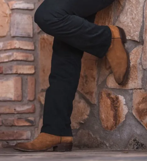 Men's Suede Clean Profile Ankle Boots