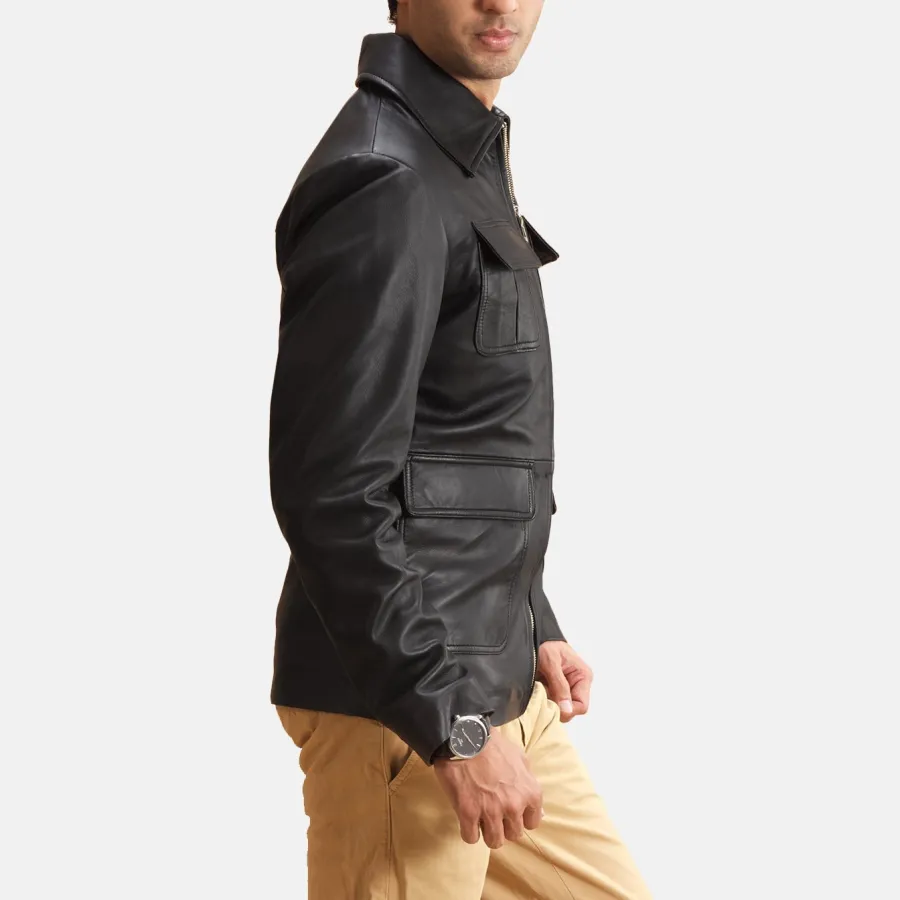 Men's Classic Modern Leather Jacket