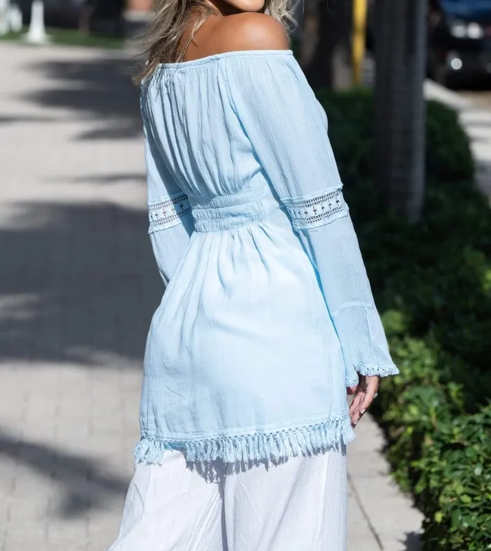 Arctic Blue Easy Fit Dress