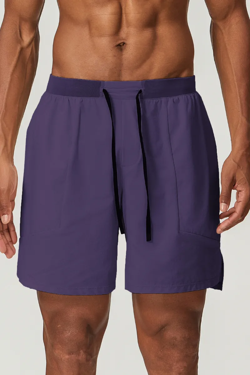 Quick Dry Drawstring Lightweight Athletic Shorts