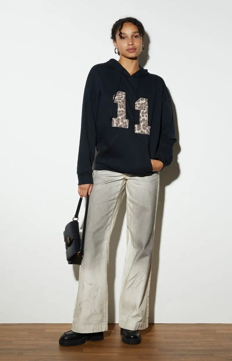 PacSun 11 Leopard Fill Hoodie