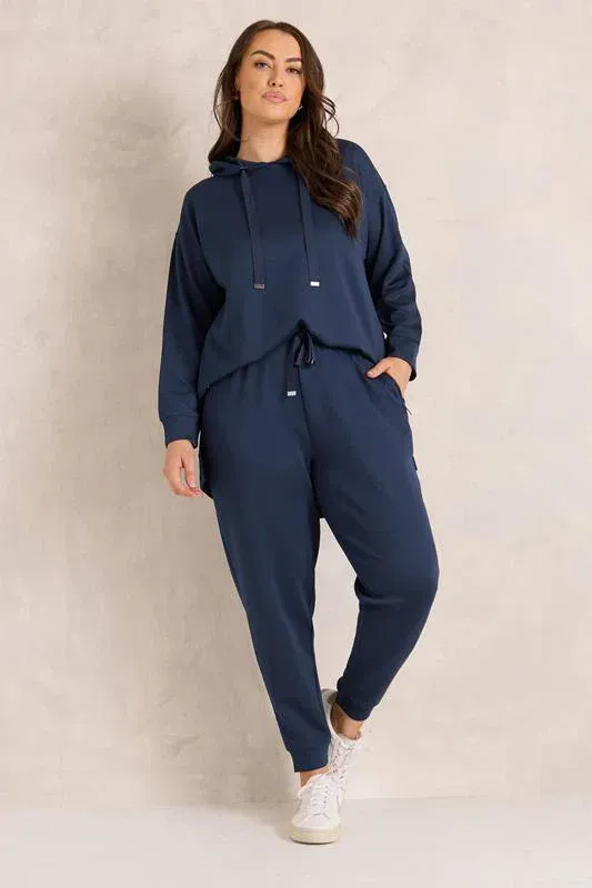Set Navy Blue Luxe Hoodie & Joggers