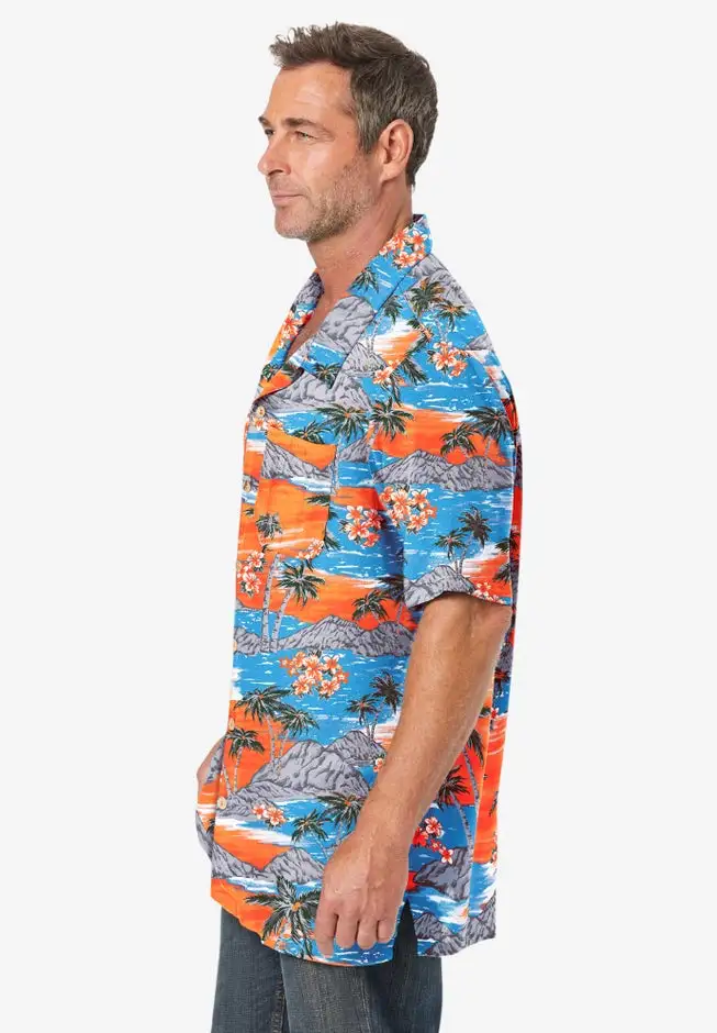Printed Camp Shirt