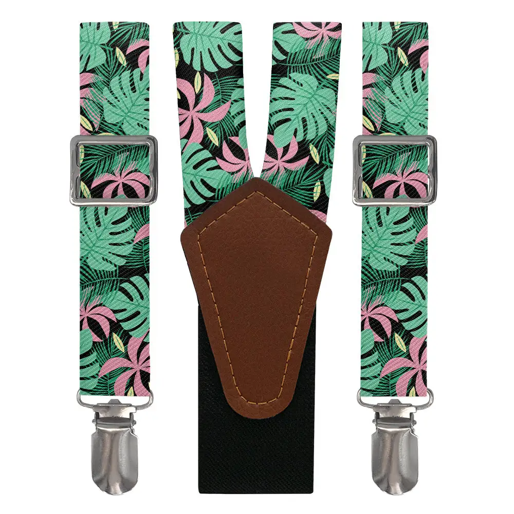 Paradise Palms Theme Suspenders