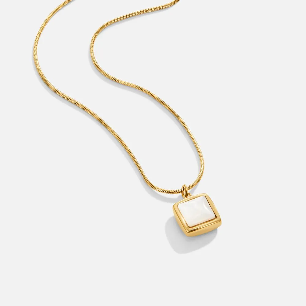 Moonstone Pendant Necklace