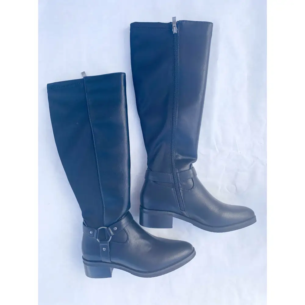 Polished Structured Boots