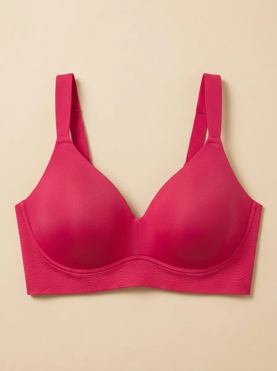 Classic Wavy-Texture Bra
