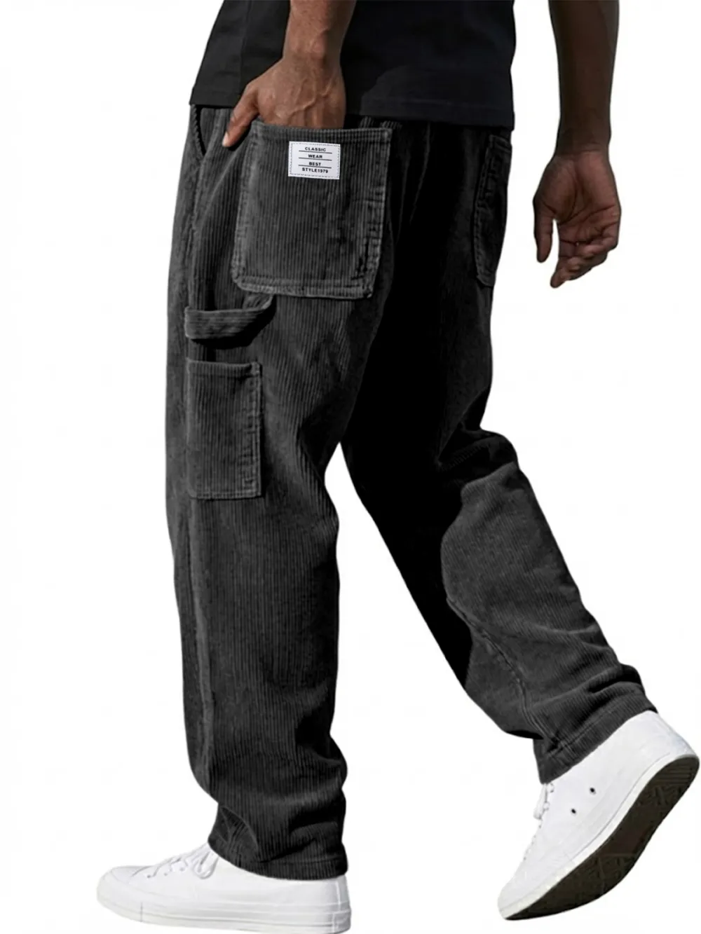 Clean Line Corduroy Utility Pants