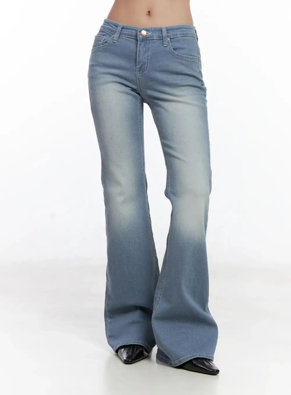 Double Bootcut Jeans
