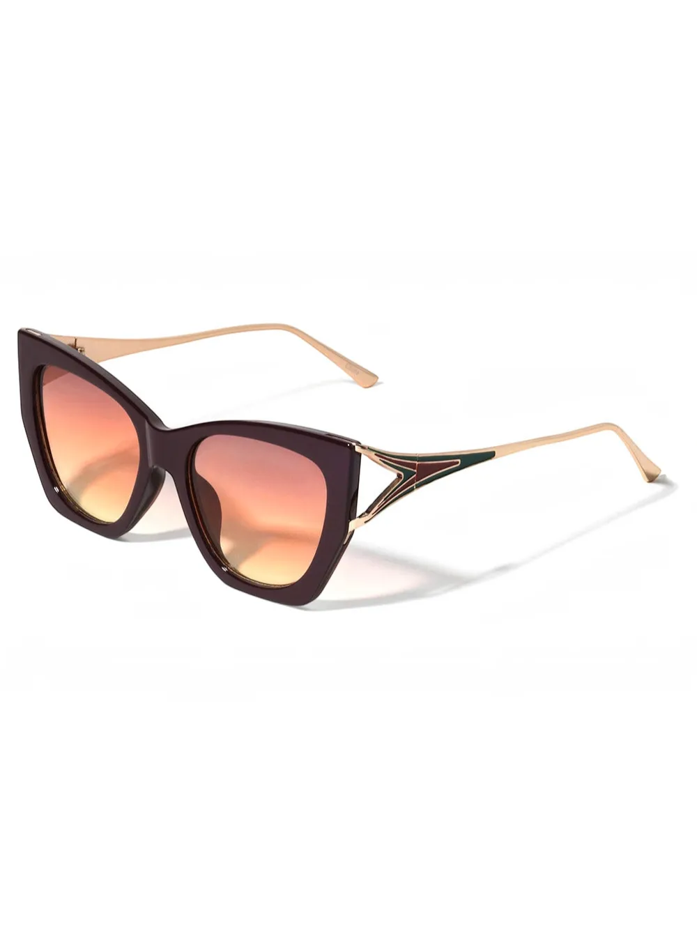 Distinctive Women's Cat-Eye Sunglasses