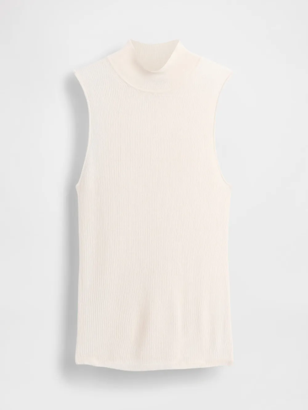 Slim Fit Sleeveless Sweater