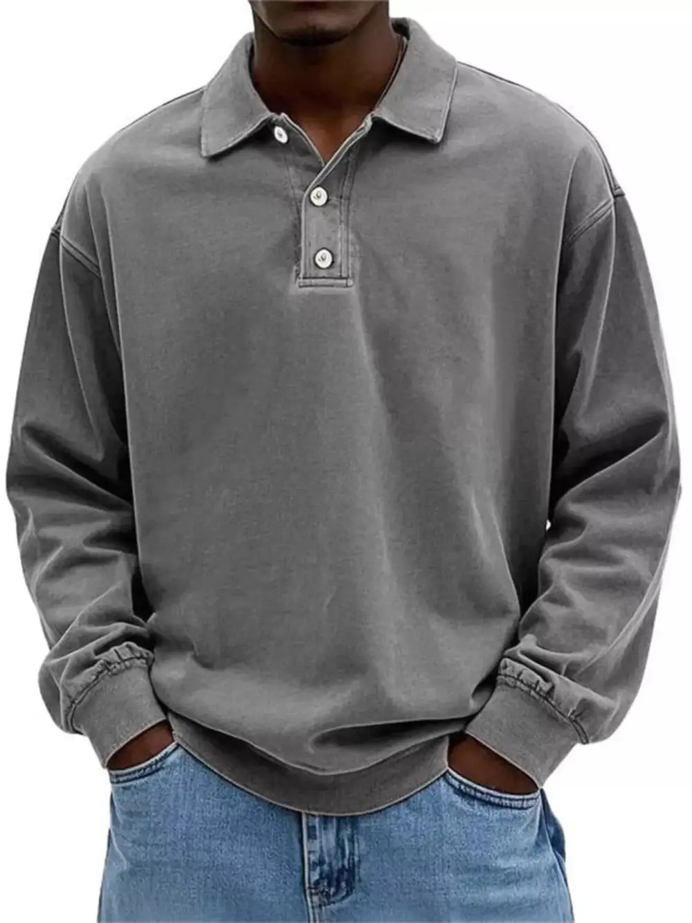 Vintage Wash Long Sleeve Shirt