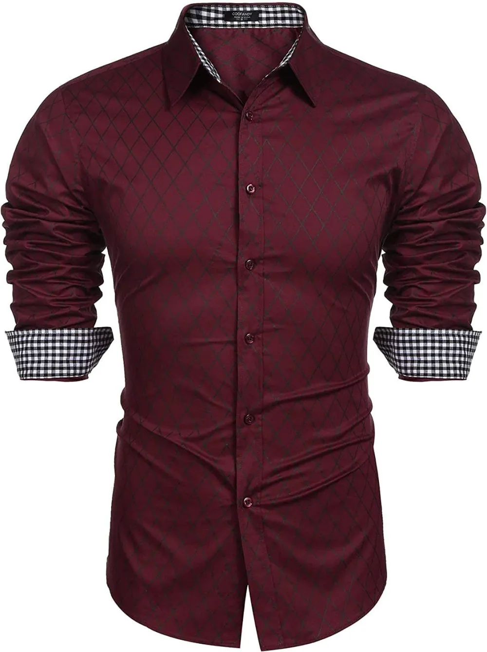 Business Long Sleeve Slim Fit Dress Shirt