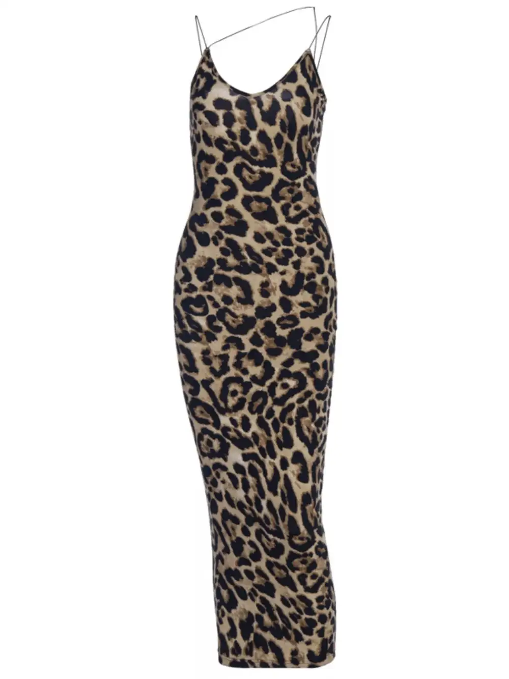 Soft Spaghetti Strap Midi Dress