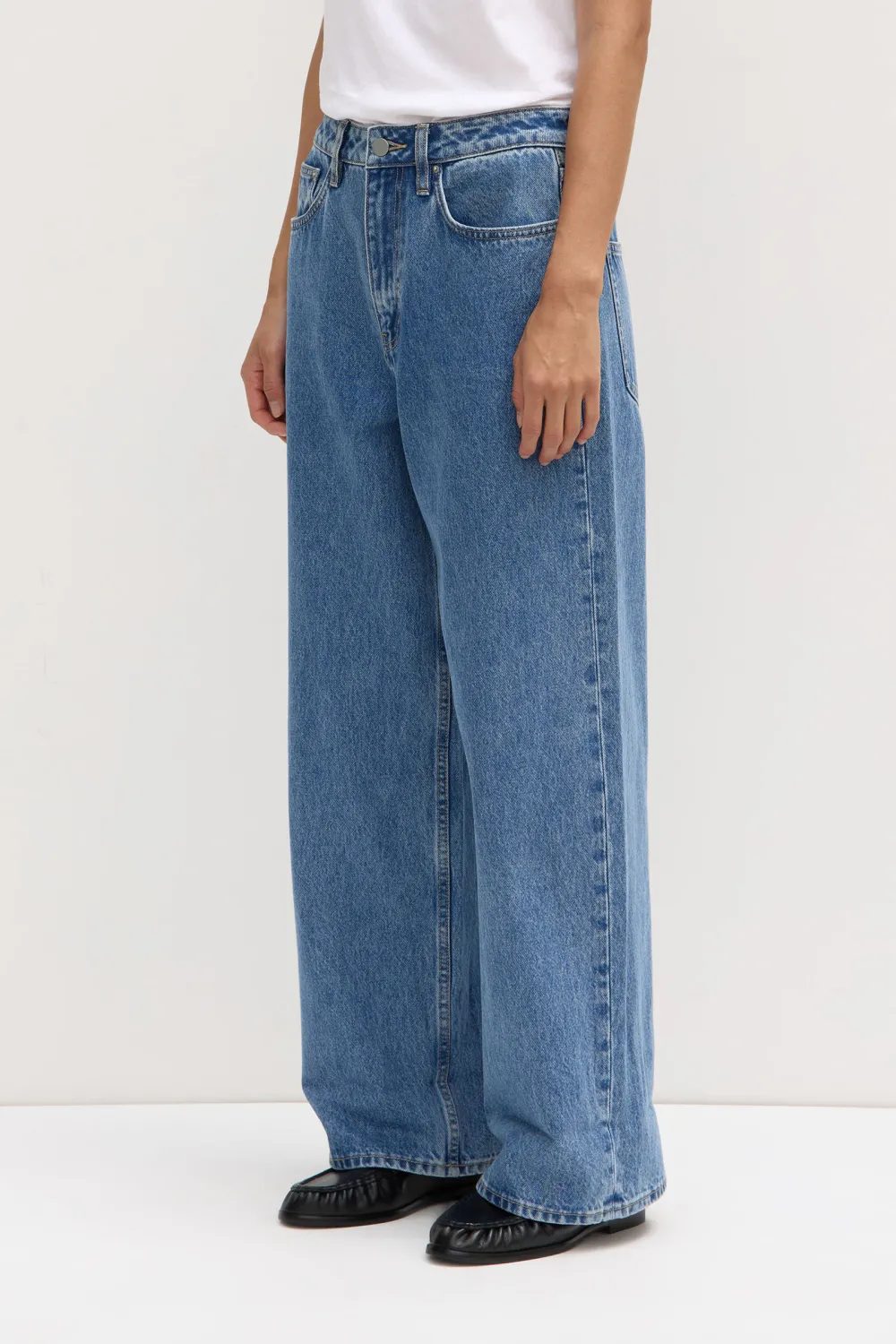 Hard Cotton Loose Jeans