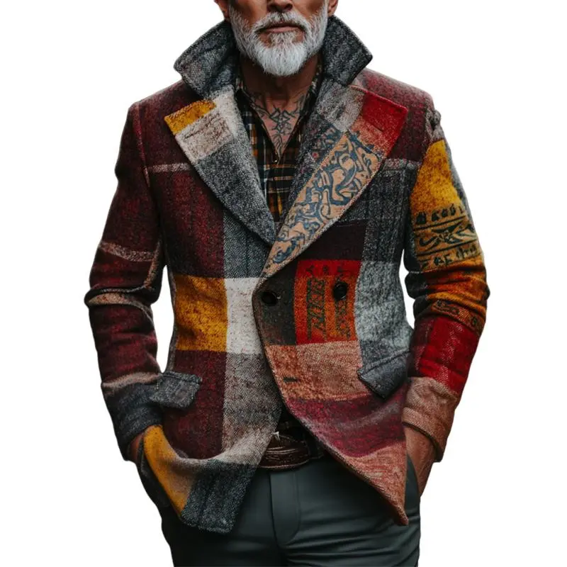 Plaid Zip Jacket