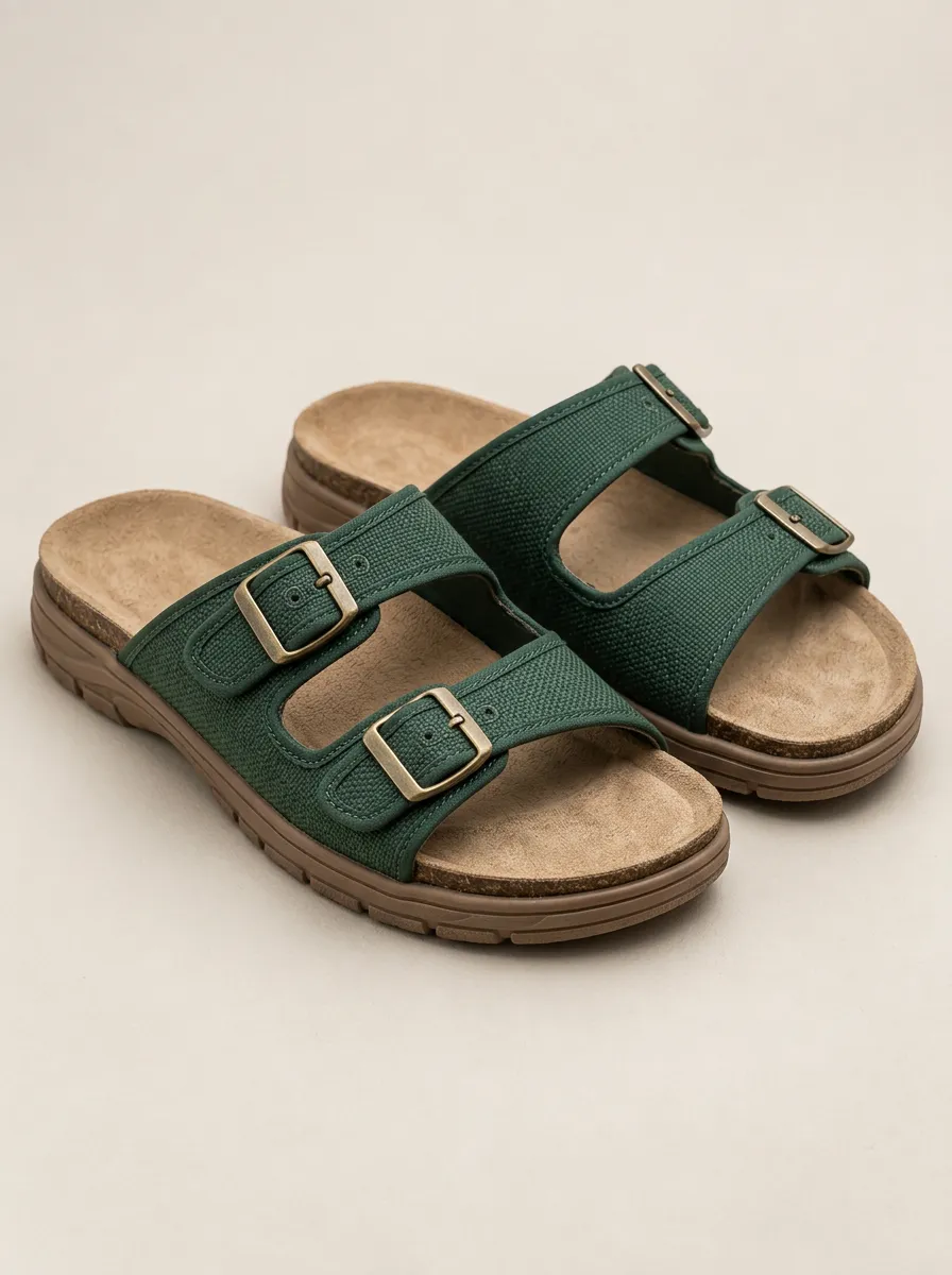 Men's Outdoor Sandals Buckle Graphic Detail
