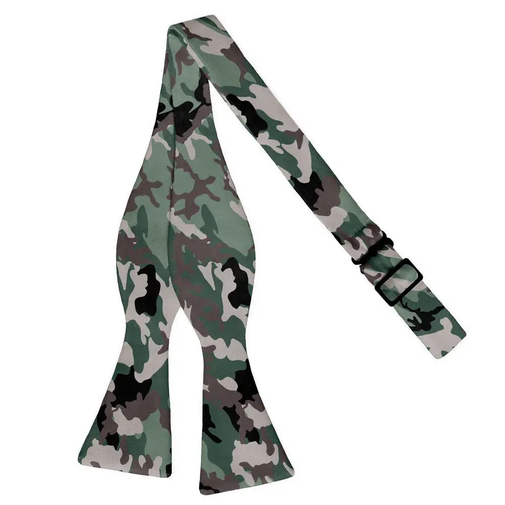 Camo Pattern Bow Tie