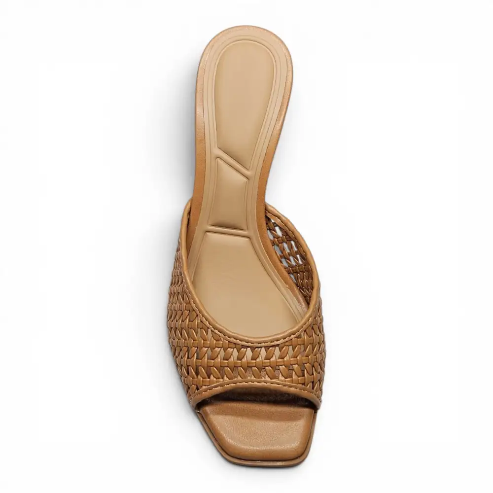 Amalfi Woven Mule Heel