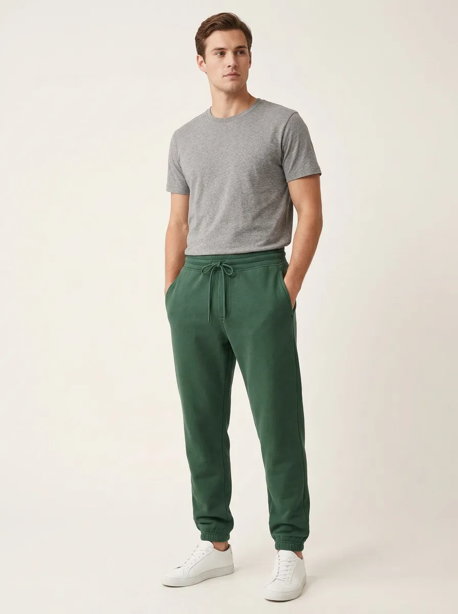 Unisex Fresh Casual Printed Sweatpants