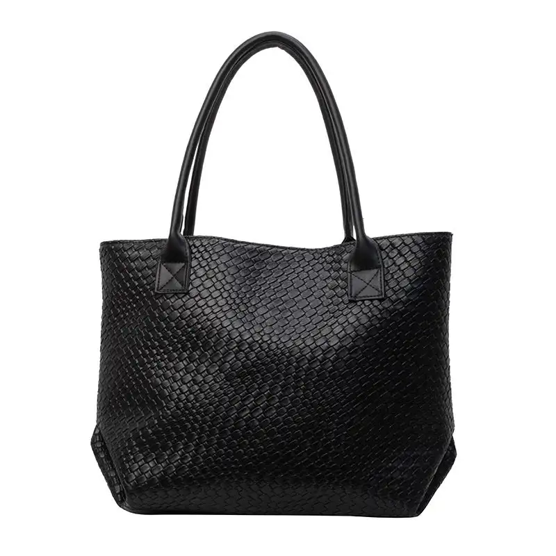 Commuter Woven Textured Tote Bag